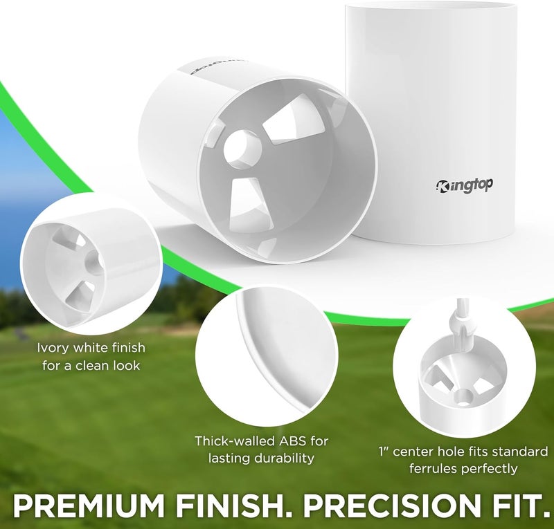 KINGTOP Golf Hole Cup – Fit PGA/USGA Regulations, Golf Accessories for Backyard Practice Putting Green, 4 Inches and 6 Inches Available - Image 4